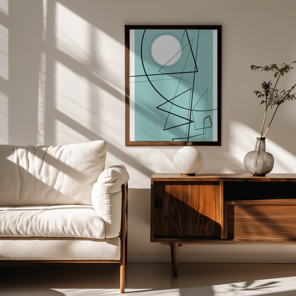 Angular Lines No 20 Poster